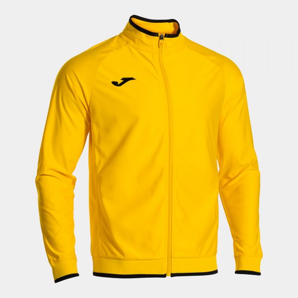 Mikina so zipsom COMBI PREMIUM FULL ZIP SWEATSHIRT žltá čierna