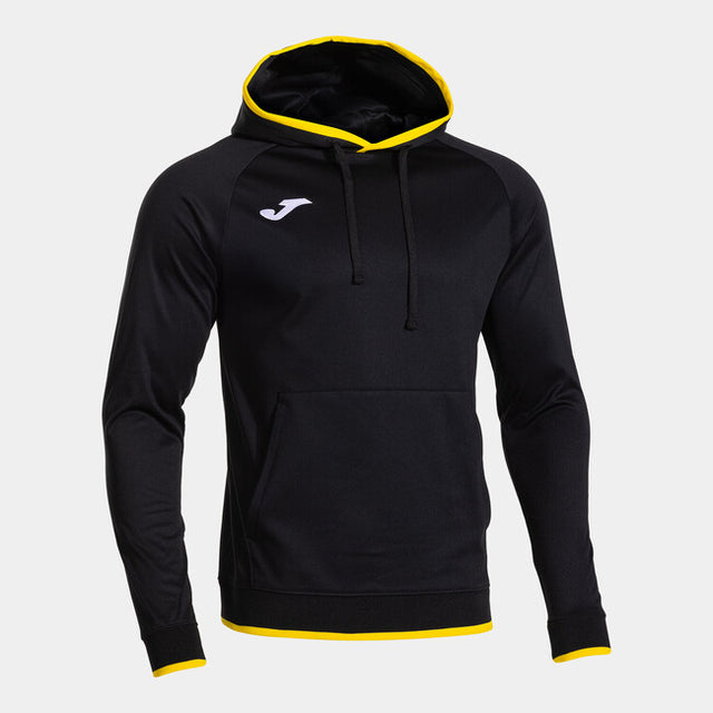 Mikina s kapucňou COMBI PREMIUM HOODIE čierna žltá