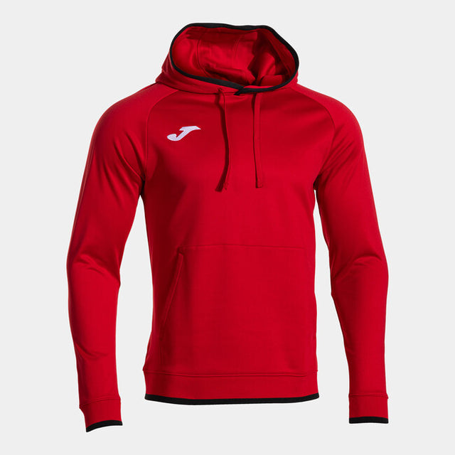 Mikina s kapucňou COMBI PREMIUM HOODIE červená čierna
