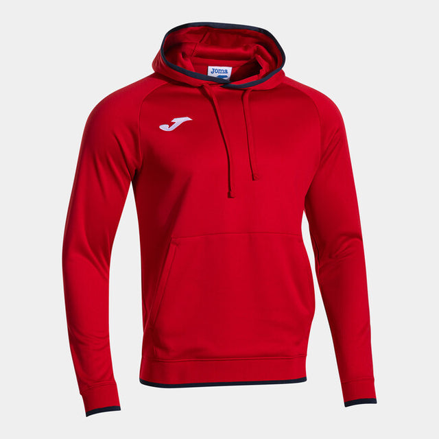 Mikina s kapucňou COMBI PREMIUM HOODIE červená námornícka modrá