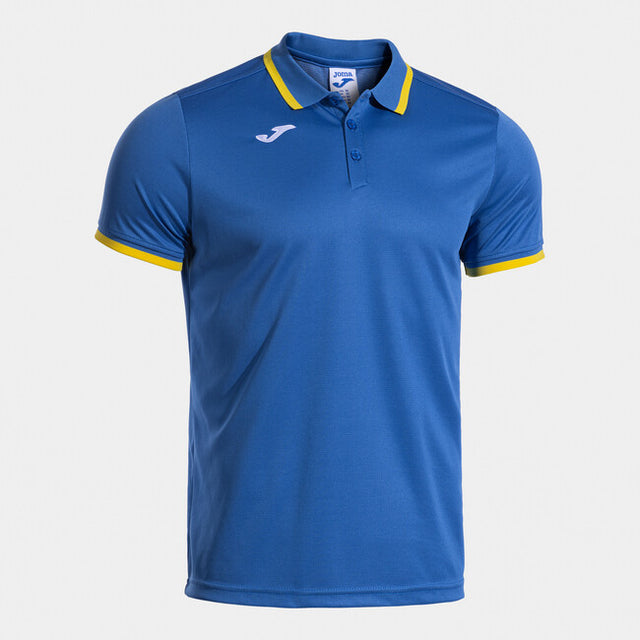 Polo tričko COMBI PREMIUM SHORT SLEEVE POLO azúrová žltá