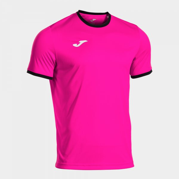 Dres / tričko COMBI PREMIUM SHORT SLEEVE T-SHIRT fluo ružová čierna