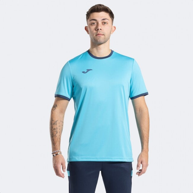 Dres / tričko COMBI PREMIUM SHORT SLEEVE T-SHIRT fluo tyrkysová