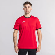 COMBI PREMIUM SHORT SLEEVE T-SHIRT RED BLACK RED-BLACK