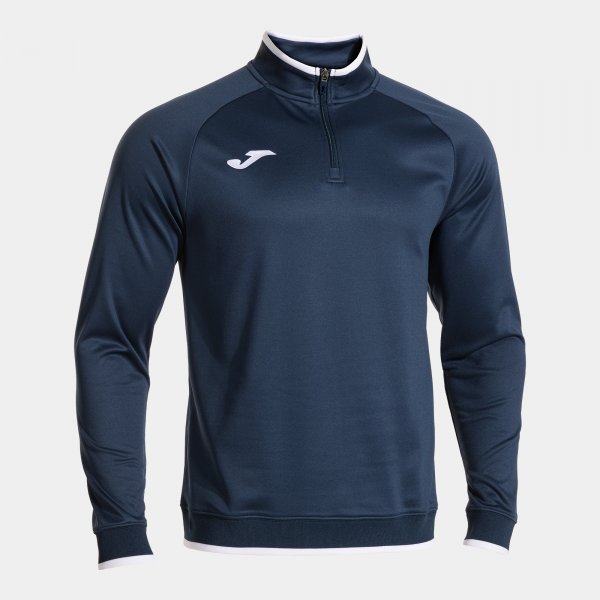 Mikina COMBI PREMIUM SWEATSHIRT modrá námornícka biela
