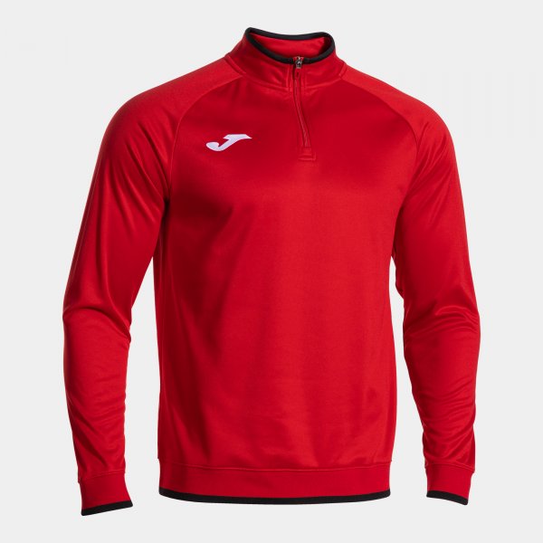 Mikina COMBI PREMIUM SWEATSHIRT červená čierna