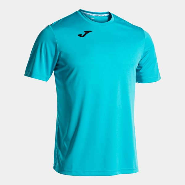 Dres / tričko COMBI SHORT SLEEVE T-SHIRT fluo tyrkysová