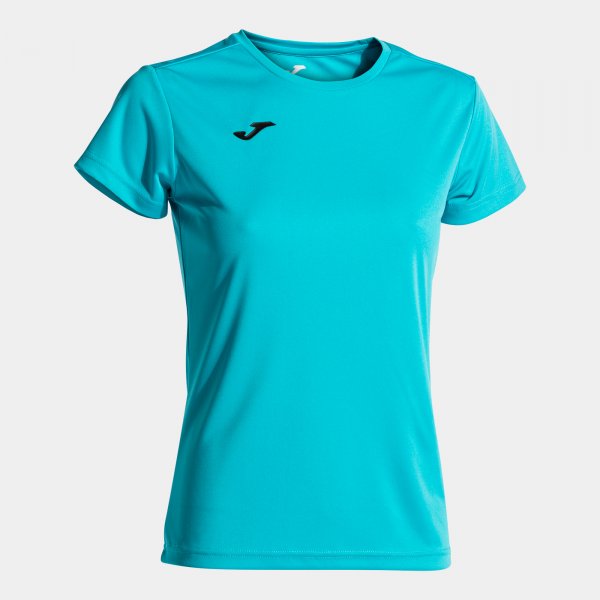 COMBI WOMAN SHORT SLEEVE T-SHIRT FLUOR TURQUOISE FLUOR TURQUOISE