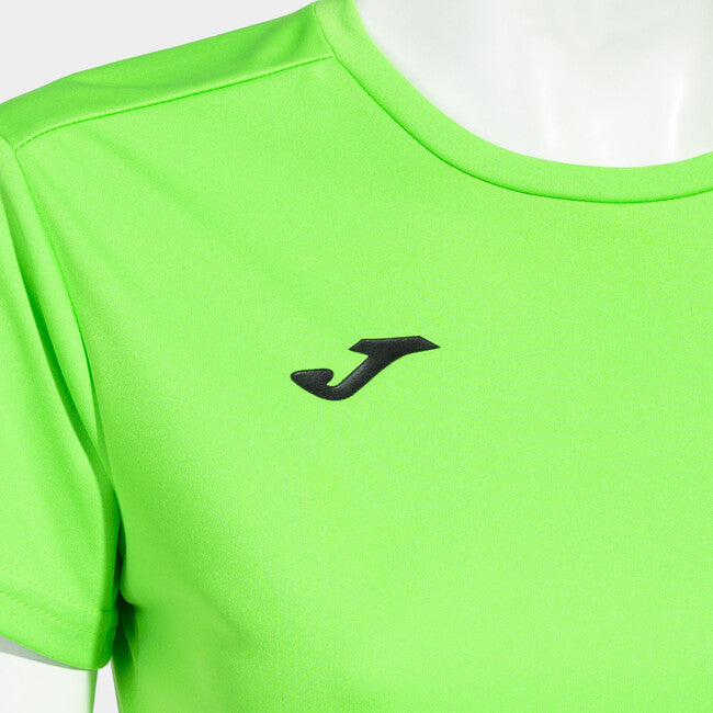 T-SHIRT COMBI GREEN FLUOR S/S FLUOR GREEN