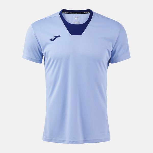 Tričko CONFORT V SHORT SLEEVE T-SHIRT modrá svetlá