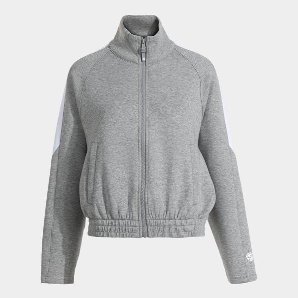 CORE FULL ZIP SWEATSHIRT MELANGE GRAY GREY