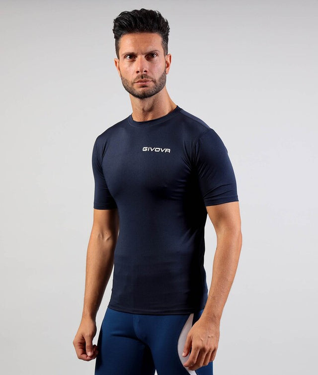 Termo tričko CORPUS 2 MAGLIA INTIMA ELASTICA M/C modrá