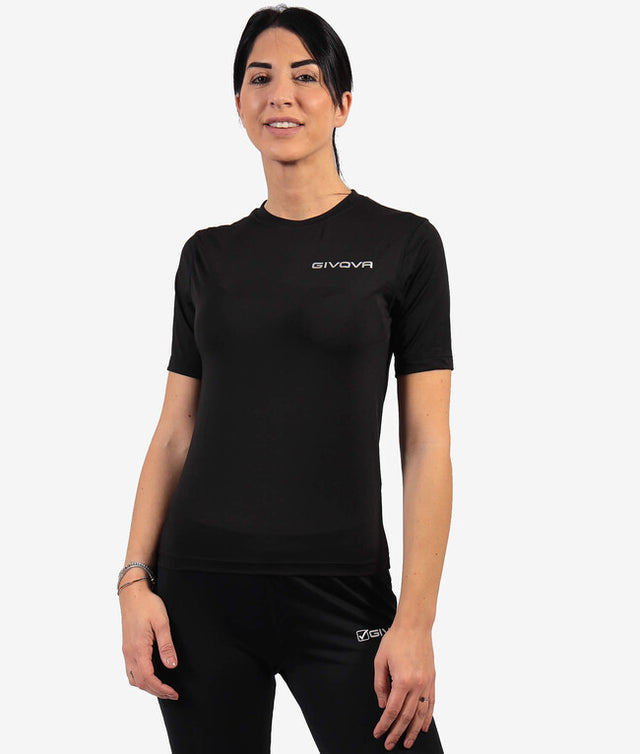 Termo tričko CORPUS 2 MAGLIA INTIMA ELASTICA M/C čierna