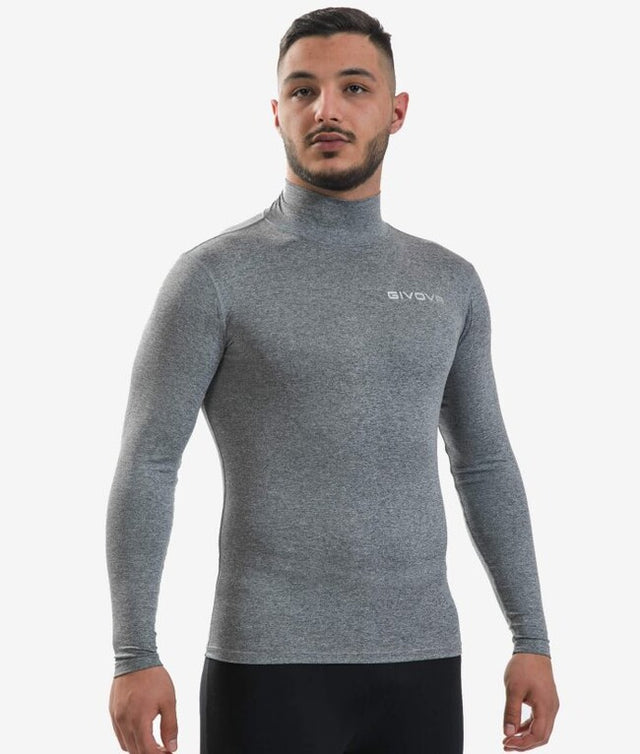 Dlhé termo tričko CORPUS 3 LUPETTO MAGLIA INTIMA ELASTICO M/L tmavo sivá melanžová