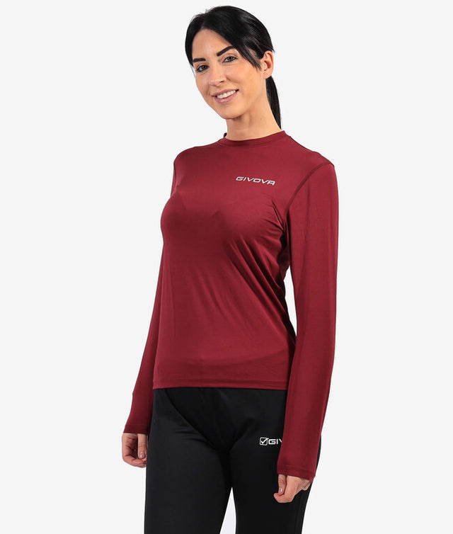 Dlhé termo tričko CORPUS 3 MAGLIA INTIMA ELASTICA M/L granátová