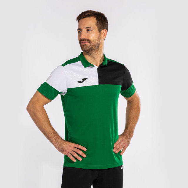 Polo tričko CREW V SHORT SLEEVE POLO zelená