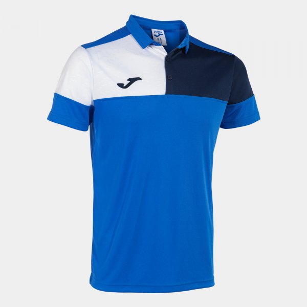 Polo tričko CREW V SHORT SLEEVE POLO azúrová