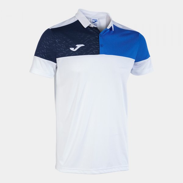 Polo tričko CREW V SHORT SLEEVE POLO biela