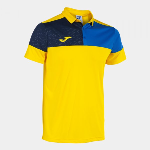 Polo tričko CREW V SHORT SLEEVE POLO žltá