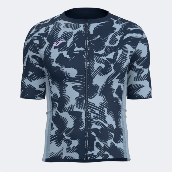 Polo tričko CRONO CYCLING JERSEY NAVY BLUE SKY BLUE NAVY-SKY BLUE