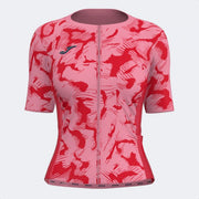 Dámske tričko CRONO CYCLING JERSEY PINK RED PINK-RED