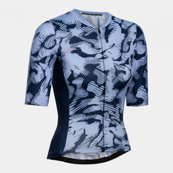 Dámske tričko CRONO CYCLING JERSEY svetlá modrá navy