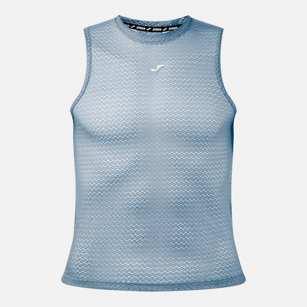 Polo tričko CRONO SLEEVELESS SHIRT modrá svetlá