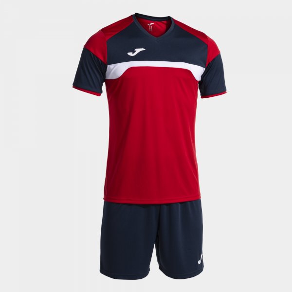 Dres DANUBIO III SET červená námornícka modrá