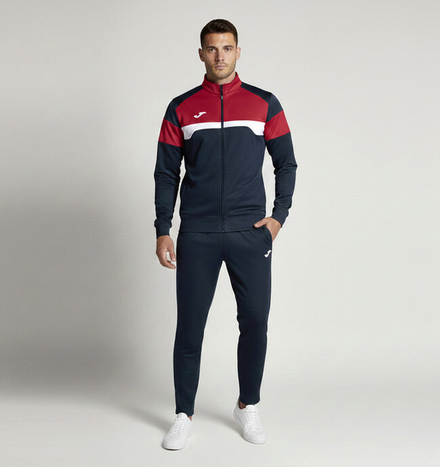 Súprava DANUBIO III TRACKSUIT modrá námornícka červená