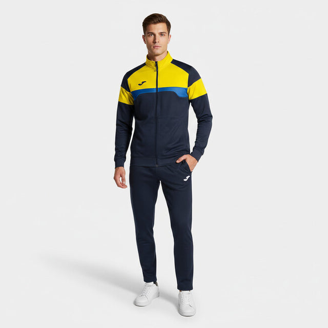 Súprava DANUBIO III TRACKSUIT modrá námornícka žltá