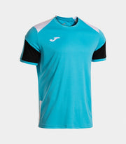 DANUBIO SHORT SLEEVE T-SHIRT TURQUOISE BLACK TURQUOISE