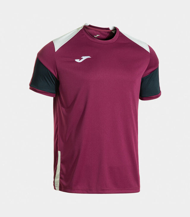 Dres / tričko DANUBIO SHORT SLEEVE T-SHIRT červená vínová