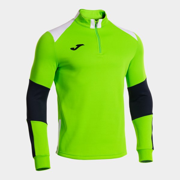 Mikina DANUBIO SWEATSHIRT šedá - zelená čierna