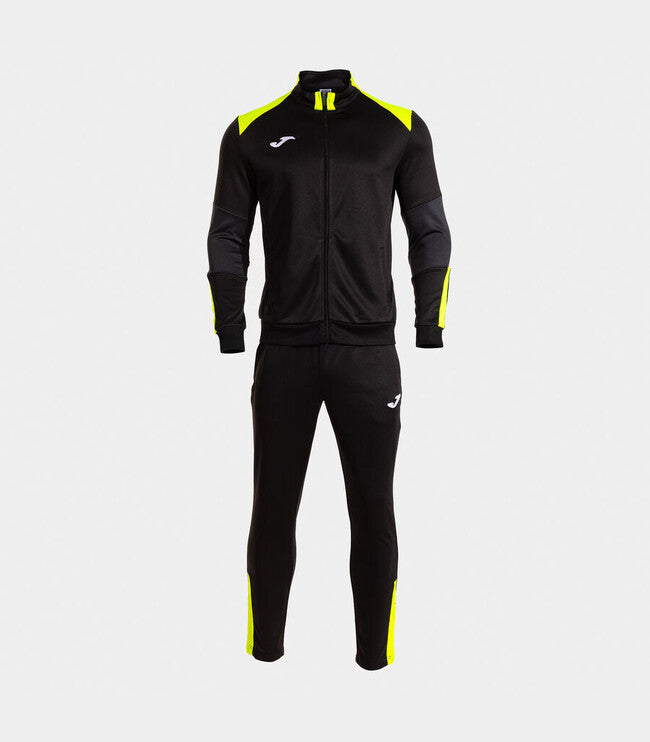 DANUBIO TRACKSUIT BLACK FLUOR YELLOW NEGRO-AMARILLO FLUOR