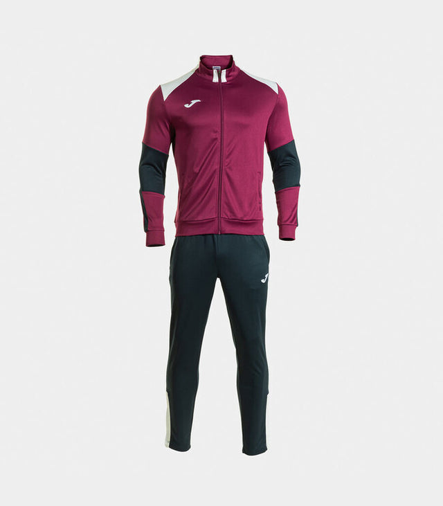 Súprava DANUBIO TRACKSUIT šedá - bordová