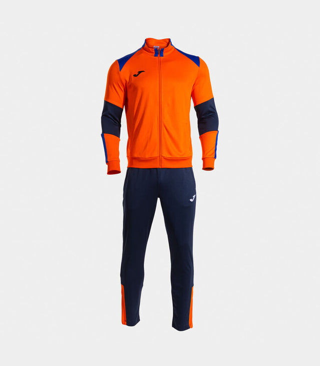 Súprava DANUBIO TRACKSUIT šedá - oranžová-námornícka