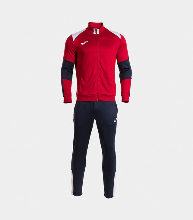 Súprava DANUBIO TRACKSUIT šedá - červená námornícka modrá