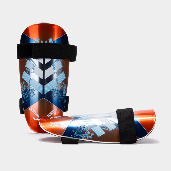 Chrániče DEFENSE SHIN GUARDS koralová fluo