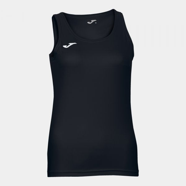 T-SHIRT DIANA BLACK SLEEVELESS WOMAN BLACK