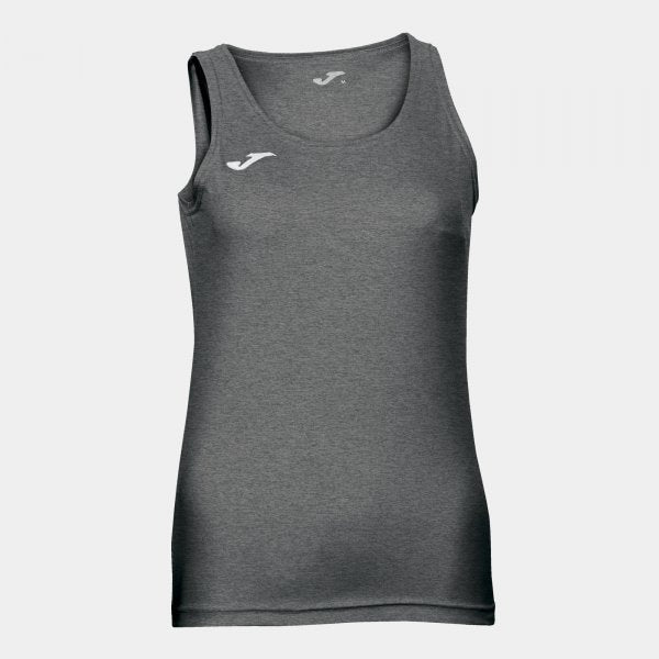 Dámske športové tielko COMBI SLEEVELESS WOMEN SHIRT tmavá sivá melanž