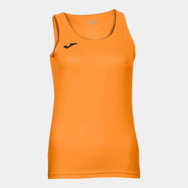 Dámske športové tielko COMBI SLEEVELESS WOMEN SHIRT oranžová fluo