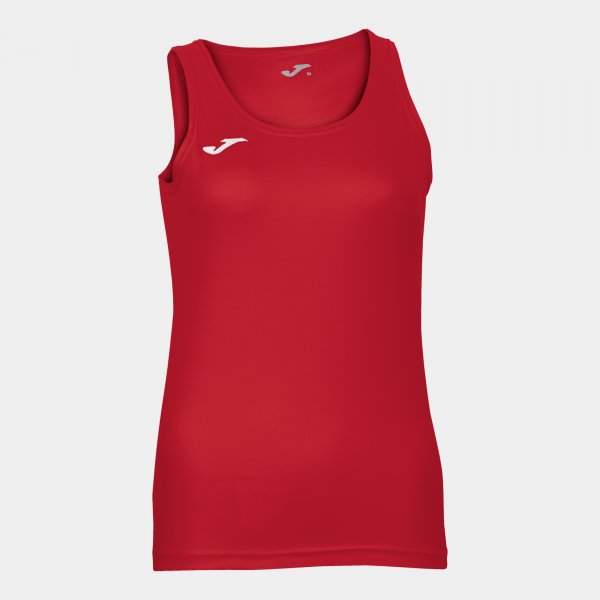 T-SHIRT DIANA RED SLEEVELESS WOMAN RED