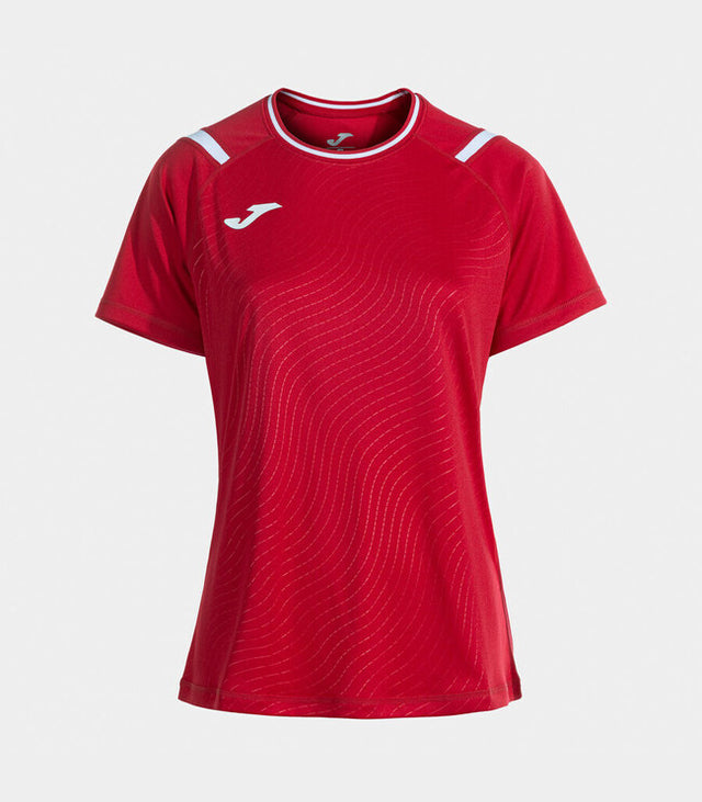 Dámske krátke tričko DINAMO II SHORT SLEEVE T-SHIRT červená biela