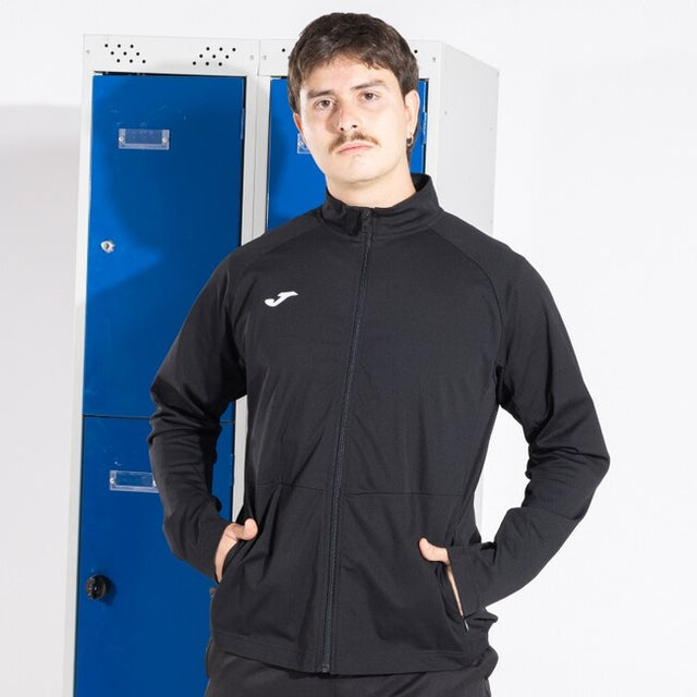 Mikina so zipsom DOHA II FULL ZIP SWEATSHIRT čierna