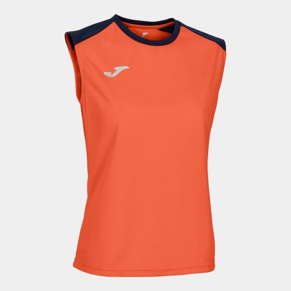 Dámsky dres bez rukávov ECO CHAMPIONSHIP RECYCLED TANK TOP oranžová fluo