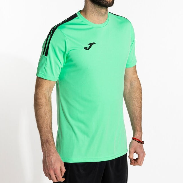 Dres / tričko OLIMPIADA ALL SPORT SHORT SLEEVE T-SHIRT zelená čierna