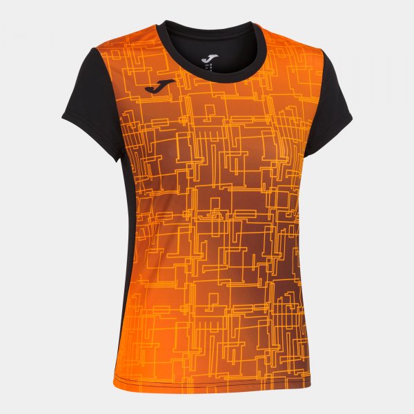 T-SHIRT ELITE VIII BLACK-ORANGE