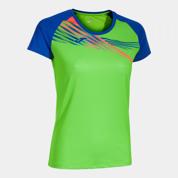 Dámske bežecké tričko ELITE X SHORT SLEEVE T-SHIRT fluo zelená