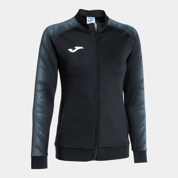 Dámska mikina so zipsom ELITE XI FULL ZIP SWEATSHIRT čierna antracitová