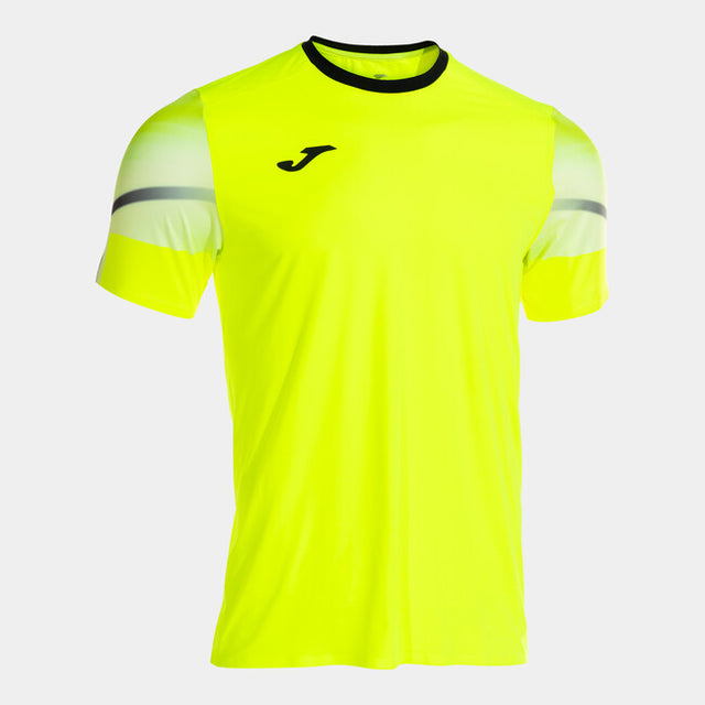Bežecké tričko ELITE XI SHORT SLEEVE T-SHIRT fluo žltá čierna